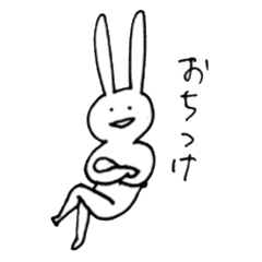 rabbit tarou sticker