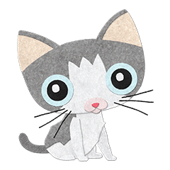 Gray cat Heine