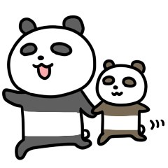 Panda & nose glasses 2