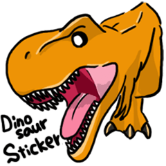 Dinosaur daily sticker