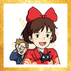 Ghibli New Year's Omikuji Stickers