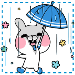 The rainy season sticker;USAKO