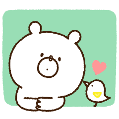 ガーリーくまさん3 北欧風 Line スタンプ Line Store ガーリーくまさん3 北欧風 Line スタンプ Line Store