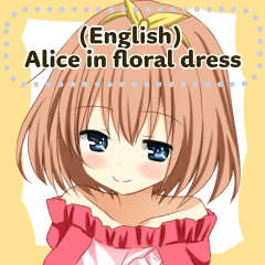 (English) Alice in floral dress
