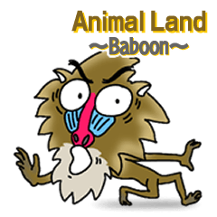 Animal Land -Baboon- in English