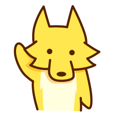 kitsunekko fox sticker