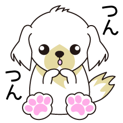 白わんこ黒わんこ 2 Line スタンプ Line Store 白わんこ黒わんこ 2 Line スタンプ Line Store