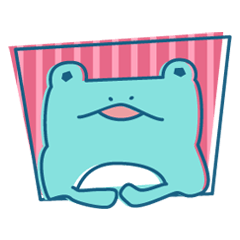 Daily use Frog sticker