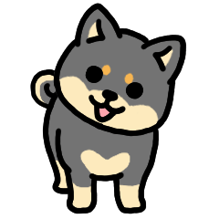 ある黒柴のスタンプ Line スタンプ Line Store ある黒柴のスタンプ Line スタンプ Line Store