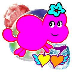 Love Fairies 'Printyn' Gem Sticker