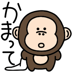 【愛】シュールでゆるすぎるミニ猿