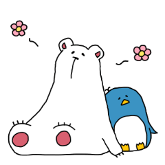 My white bear and penguin 2