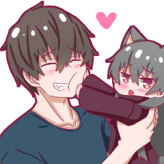 Kouki-kun Couple stickers 02