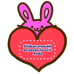 Stiker pesan lucu