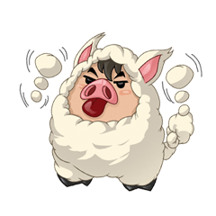Sweet and Warm Sheep Pig - Sheepiggy