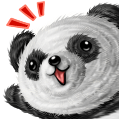 Little realistic Panda