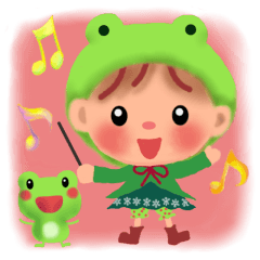 little frog girl chiple