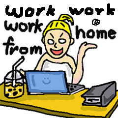 CrazyGirl Working Life Stickers Collecti