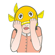 Girl and fish