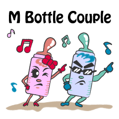 M Bottle Couple