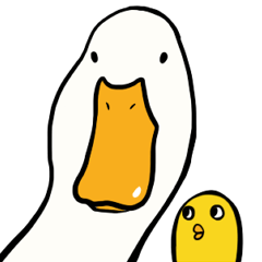 Mr. duck & Chick sticker part2