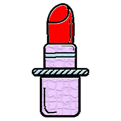 The colour of lipstick