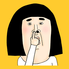 kawaii girl sticker 01