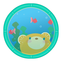 Aquarium bear!