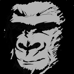 gorillas Sticker  be coool