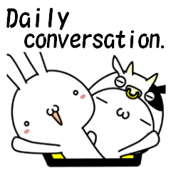 THE RABBIT STICKER 10 – LINE stickers | LINE STORE
