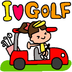Golf Playing Girl 2
