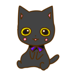 Black cat Mii