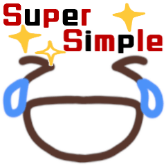 Super Simple Face Sticker