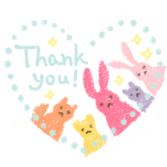 flower & animal sticker 2