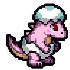 Dot dragon Animation Sticker