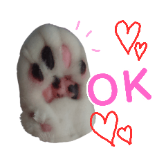 Cat paws Sticker * mimi