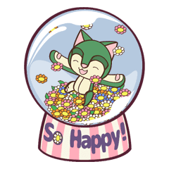 動くスノードームスタンプ1 英語ver 1 Line スタンプ Line Store 動くスノードームスタンプ1 英語ver 1 Line スタンプ Line Store