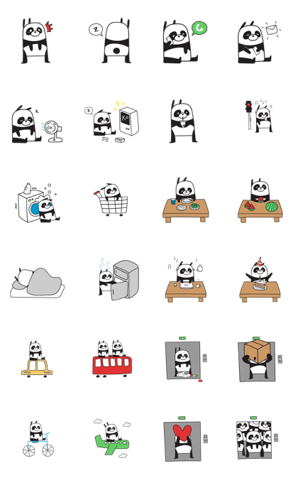 Panda Wanna Sleep