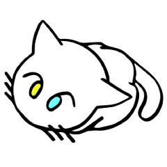 白猫オッドアイありすくん2 Line スタンプ Line Store 白猫オッドアイありすくん2 Line スタンプ Line Store