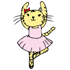Ballet Cat Belle