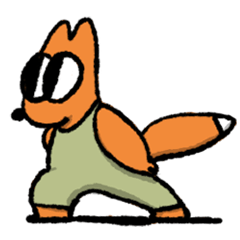 Papa the Fox(Yoga)