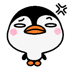 日本語練習中のおかしな皇帝ペンギン