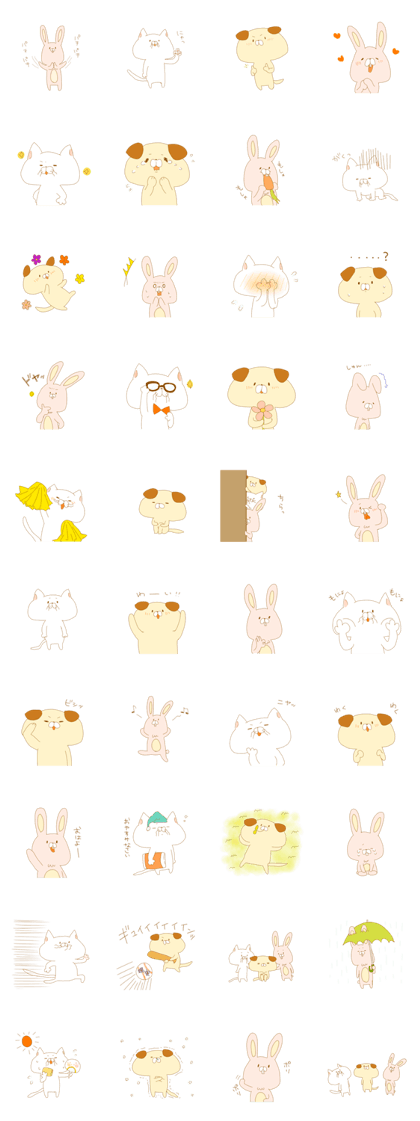 Rabbit&Cat&Dog Rabbit&Cat&Dog