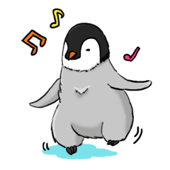 Fluffy Baby Penguins