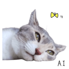 AI cat Sticker2
