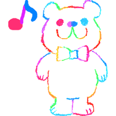Rainbow Bear, "Monizzea"