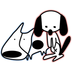 "Cow-dog" and "Sad-dog" 1 (ENGLISH ver)