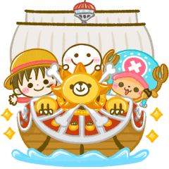 One Piece Piyotanuki Line Stickers Line Store