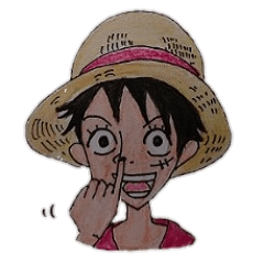 ONE PIECE k-chan stamp2