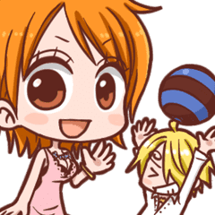 One Piece サンジとナミの日常スタンプ2 Line スタンプ Line Store One Piece サンジとナミの日常スタンプ2 Line スタンプ Line Store